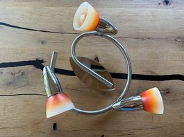 Deckenleuchte mit Glasschirmen | 3 Leuchtmittel